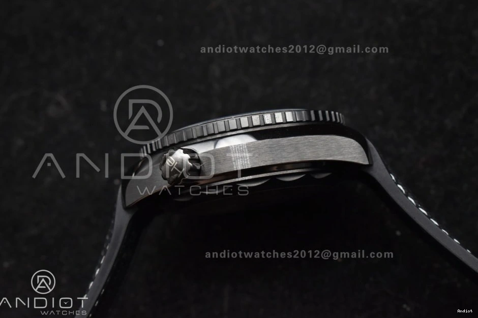 Real Deep Edition Strap Nylon on Super Ceramic VSF 45.5mm Black Black Clone Planet A8906 Best 1:1 Ocean 0517